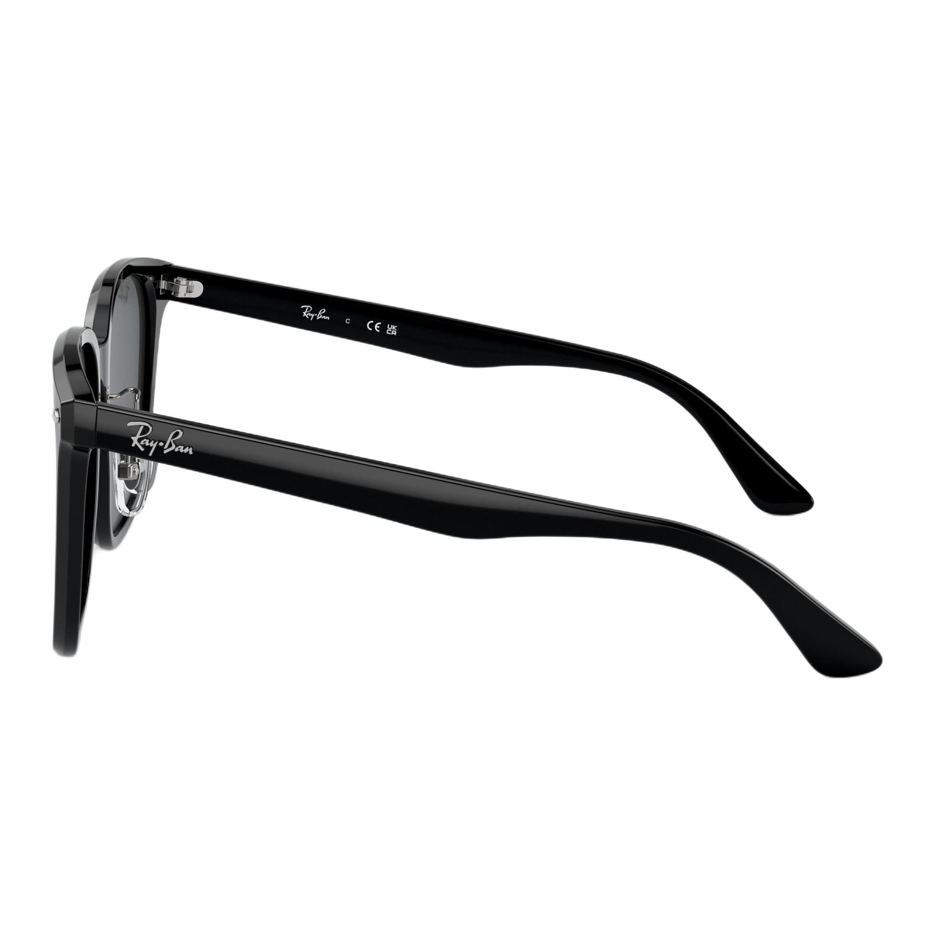 Солнцезащитные очки RayBan Квадратные Солнцезащитные Очки Унисекс Черные Серые - изображение 3