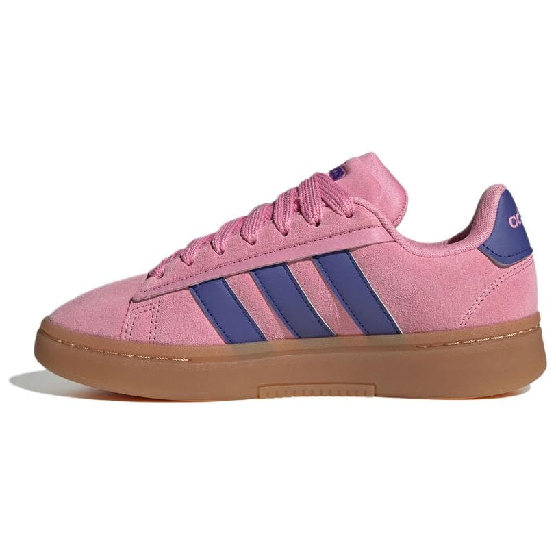 Кроссовки Adidas GRAND COURT ALPHA 00S Кеды для скейтбординга Low Топ Голубой и розовый Женские - изображение 3