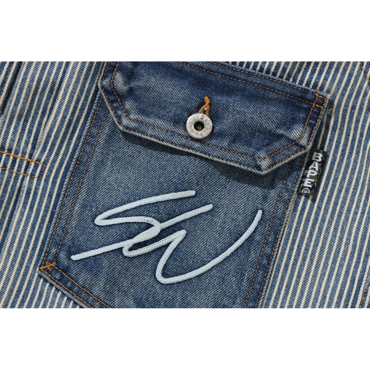 Джинсовая куртка A BATHING APE x Sean Wotherspoon Denim Jacket - изображение 5