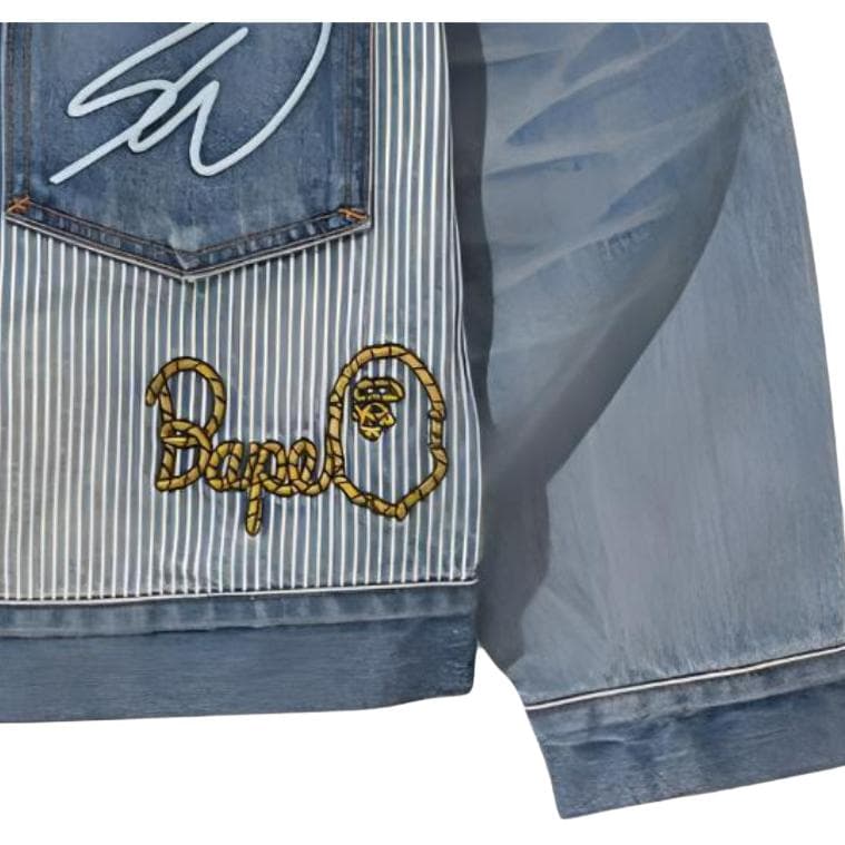 Джинсовая куртка A BATHING APE x Sean Wotherspoon Denim Jacket - изображение 6