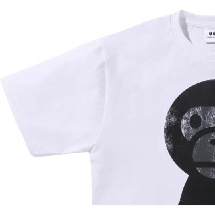 Футболка A BATHING APE X Comme des Garçons SS26 T Рубашка Унисекс - изображение 3