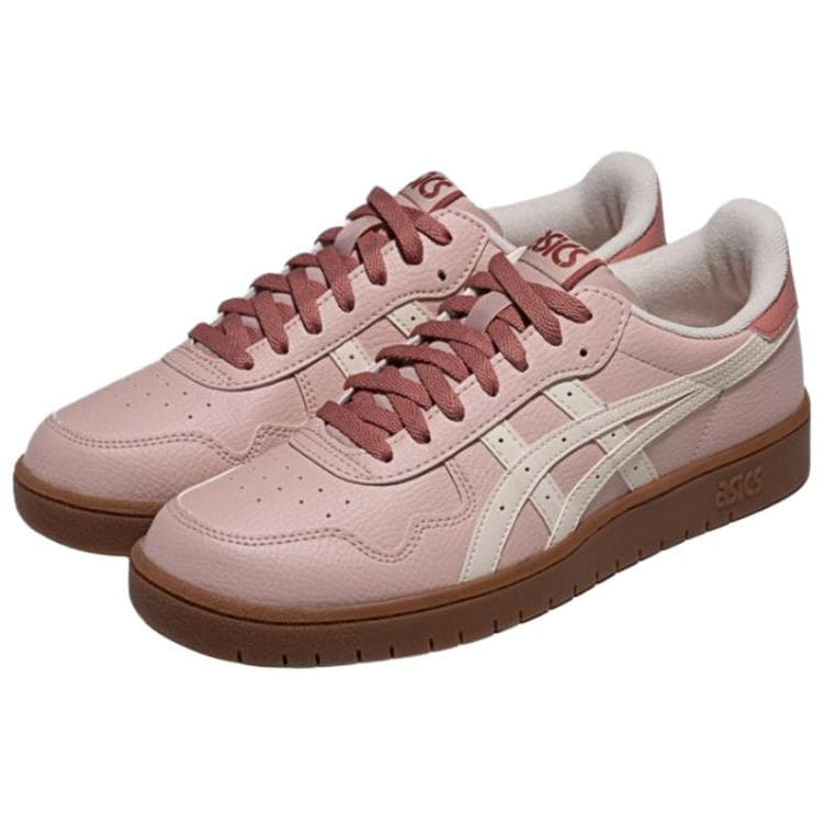 Кроссовки ASICS JAPAN S Скейтборд Кроссовки Низкие Светлый Абрикос Береза Дерево Унисекс - изображение 3