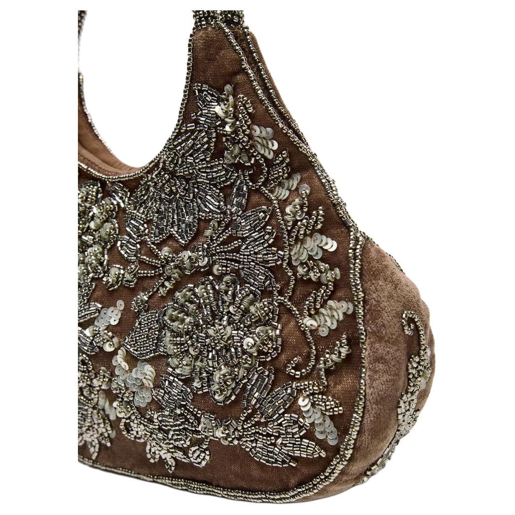 Сумка zara Полиэфирное волокно Сумки Женские Кофе - изображение 4