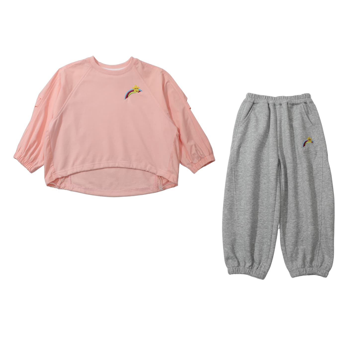 ATONGMU Розовый Kids Повседневные спортивные костюмы Наборы - изображение 1