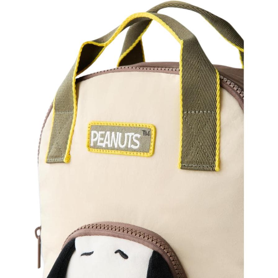 zara X Snoopy Коллаборация Нейлон Рюкзаки Детский Хаки зеленый - изображение 6
