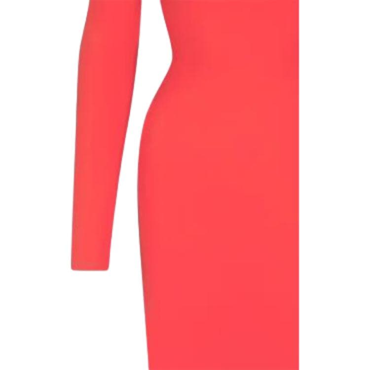 Платье SKIMS FITS EVERYBODY CREW NECK LONG SLEEVE DRESS - изображение 2