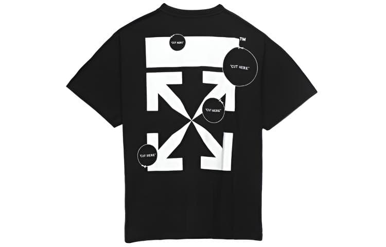 Футболка OFF-WHITE FW20 Cut Here T - изображение 1