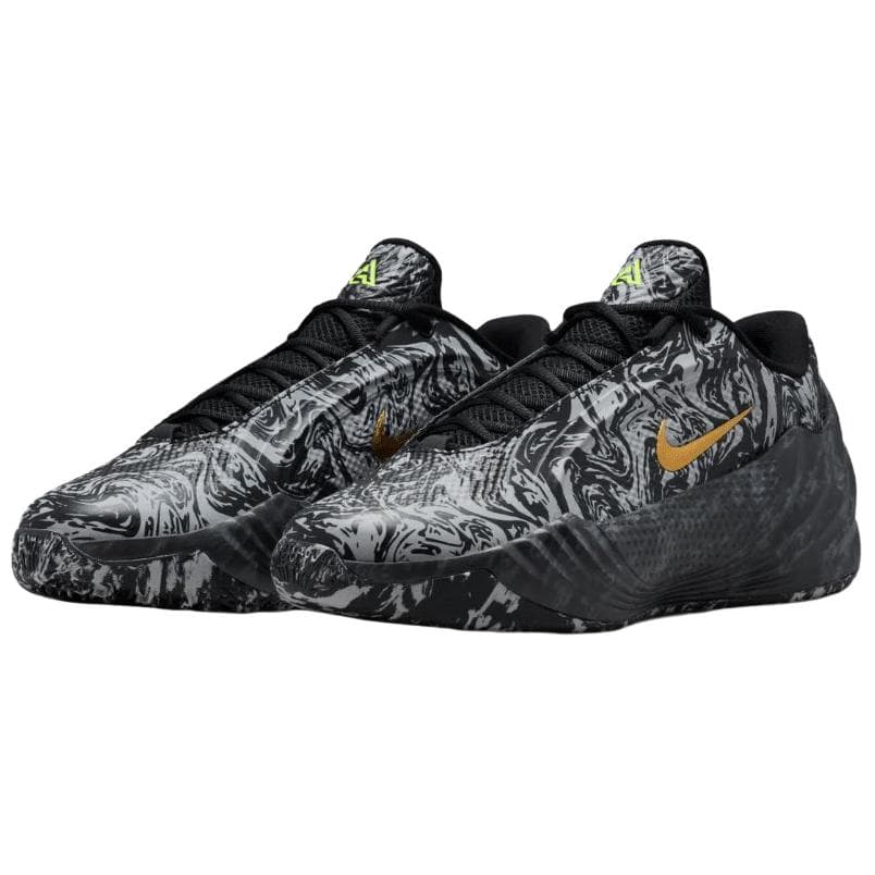 Кроссовки для баскетбола NIKE Giannis Freak 8 Oтскок Сцепление Low Топ Баскетбольные кроссовки Мужской Черно-серый - изображение 3