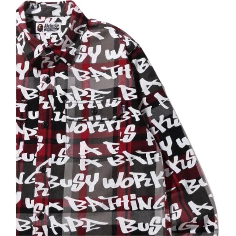 Рубашка BAPE FW22 Logo - изображение 2