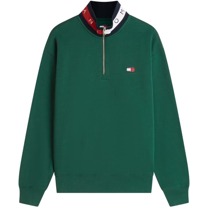 Худи Tommy Hilfiger Зеленый MBM Мужские Толстовки - изображение 2
