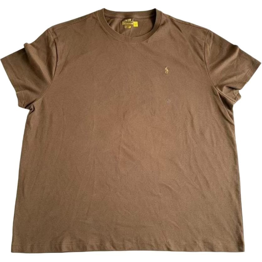 Футболка Polo Ralph Lauren Коричневые Мужские T-рубашки - изображение 1