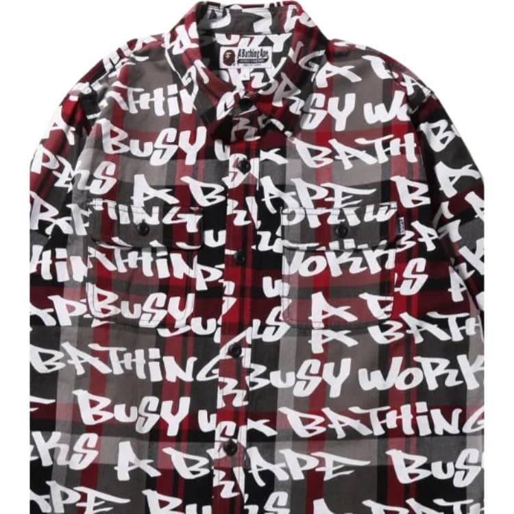Рубашка BAPE FW22 Logo - изображение 1