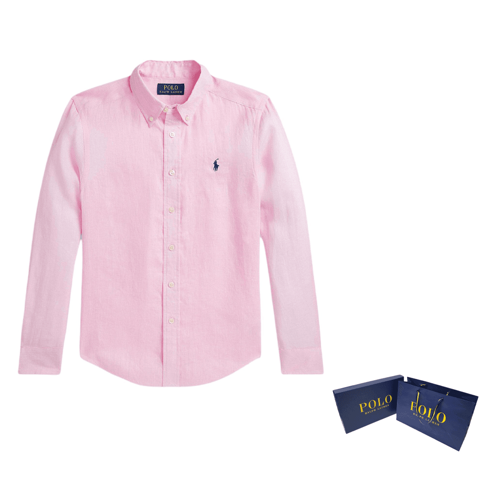 Polo Ralph Lauren Рубашка Розовый Детский - изображение 7