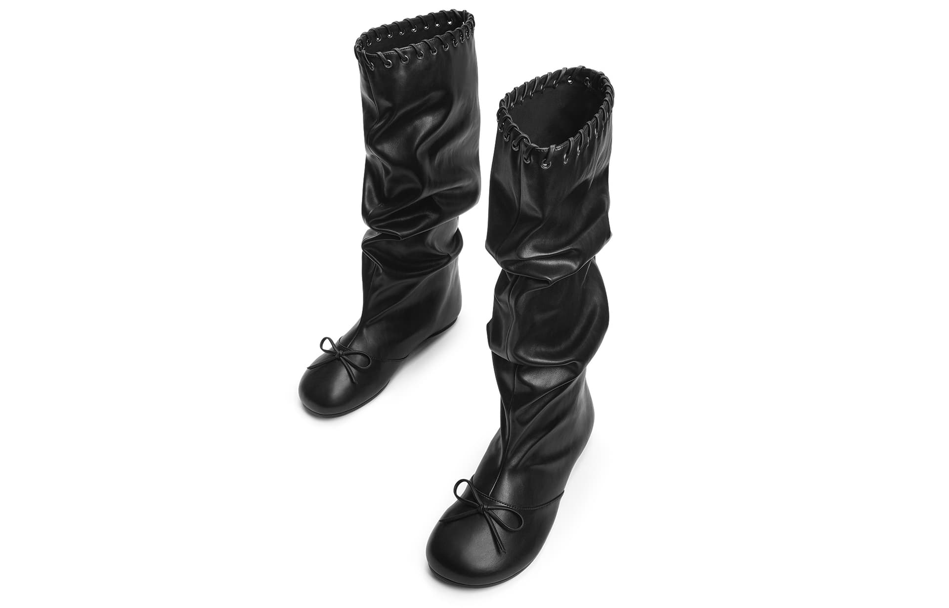 Ботинки CHARLES KEITH Колено High Ботинки High Топ Женские - изображение 3