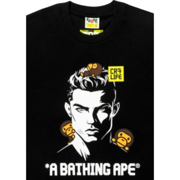 Футболка A BATHING APE CR7 LIFE Fw25 T Рубашка Мужская - изображение 4