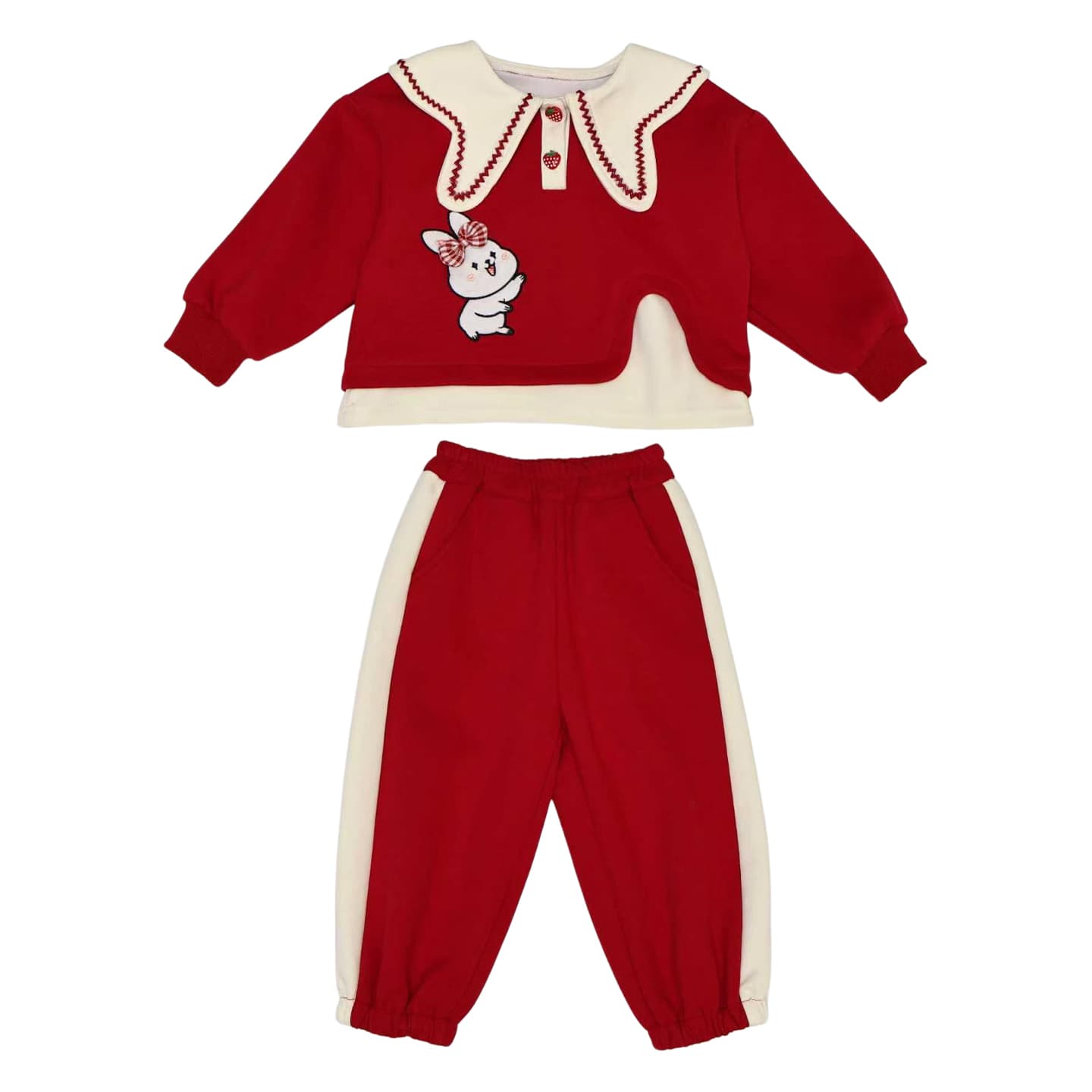 ATONGMU Красный Kids Повседневные спортивные костюмы Наборы - изображение 1