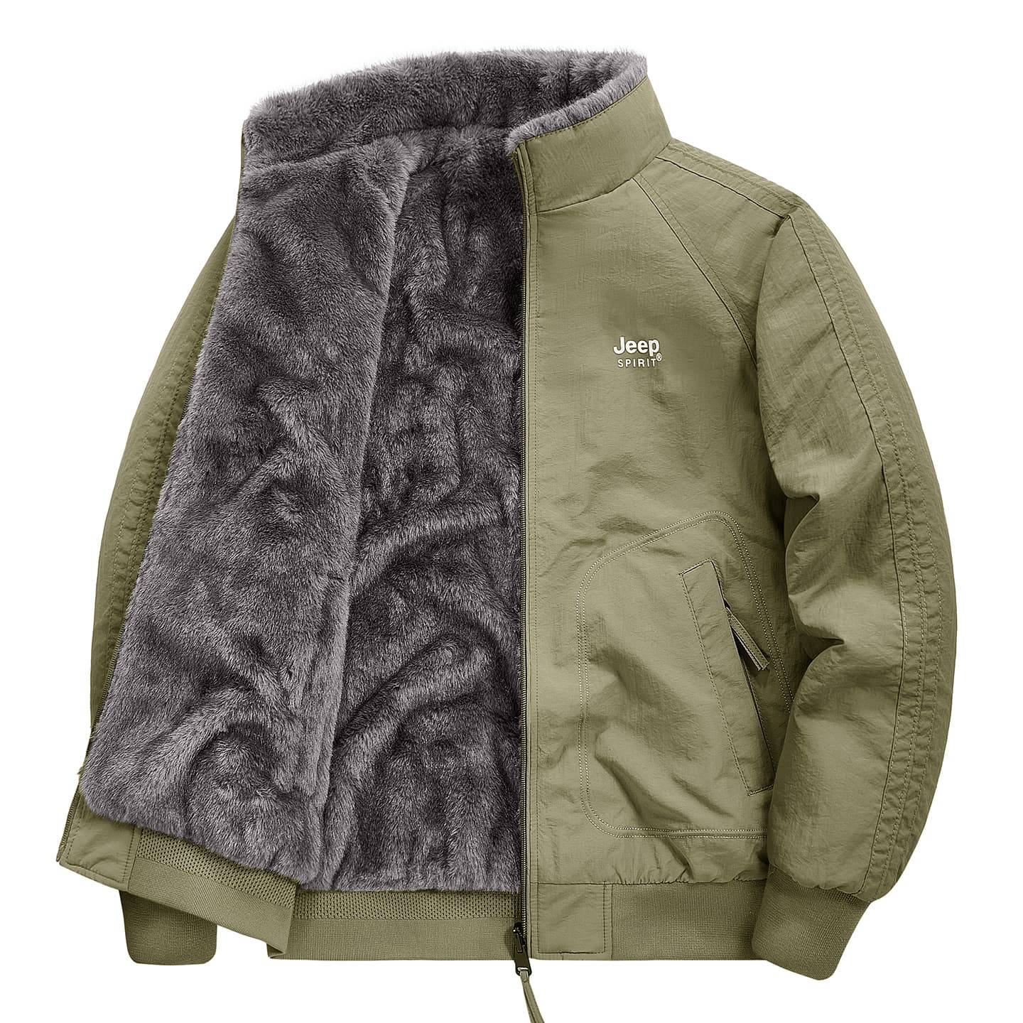 Зимняя куртка пуховик JEEP SPIRIT Leisure Collection Мужской Куртки на синтепоне - изображение 1