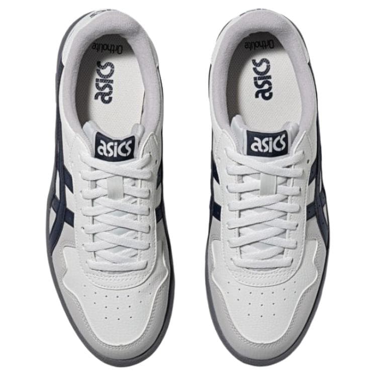 Кроссовки ASICS JAPAN S Скейтборд Кроссовки Низкие Топ Кремово-Белый Индиговый Туман Унисекс - изображение 4