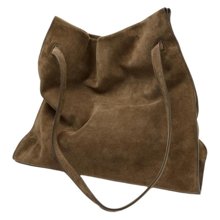 Мини-сумка zara Сумки через плечо Кофе Женские - изображение 3