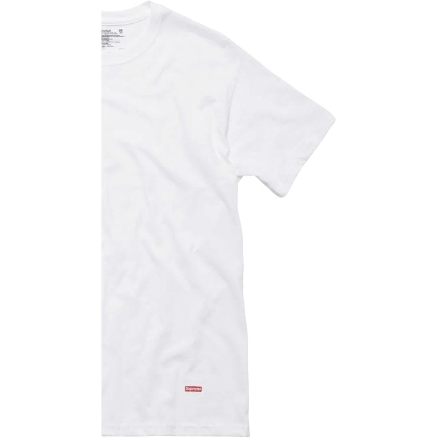 Футболка Supreme Hanes Collab SS26 WEEK1 Безметки Рубашка Унисекс - изображение 3
