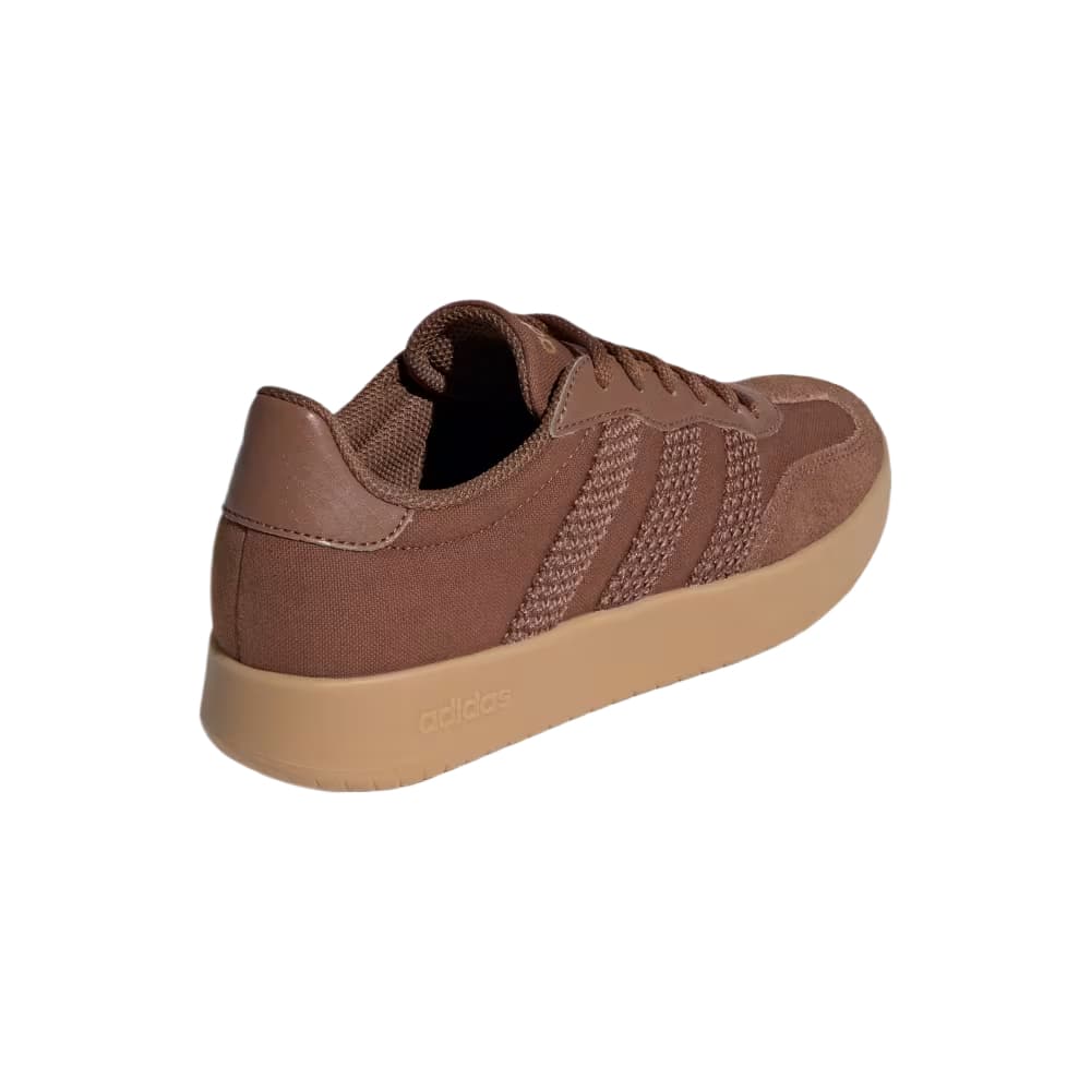 Кроссовки Adidas BARREDA Кеды немецкой армии (GAT) Низкий Топ Винтажный Коричневый Винтажный Коричневый Золото Металлик Женские - изображение 4