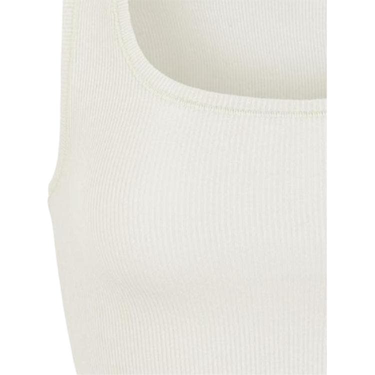 Майка SKIMS Cotton Rib Tank Bone White - изображение 2