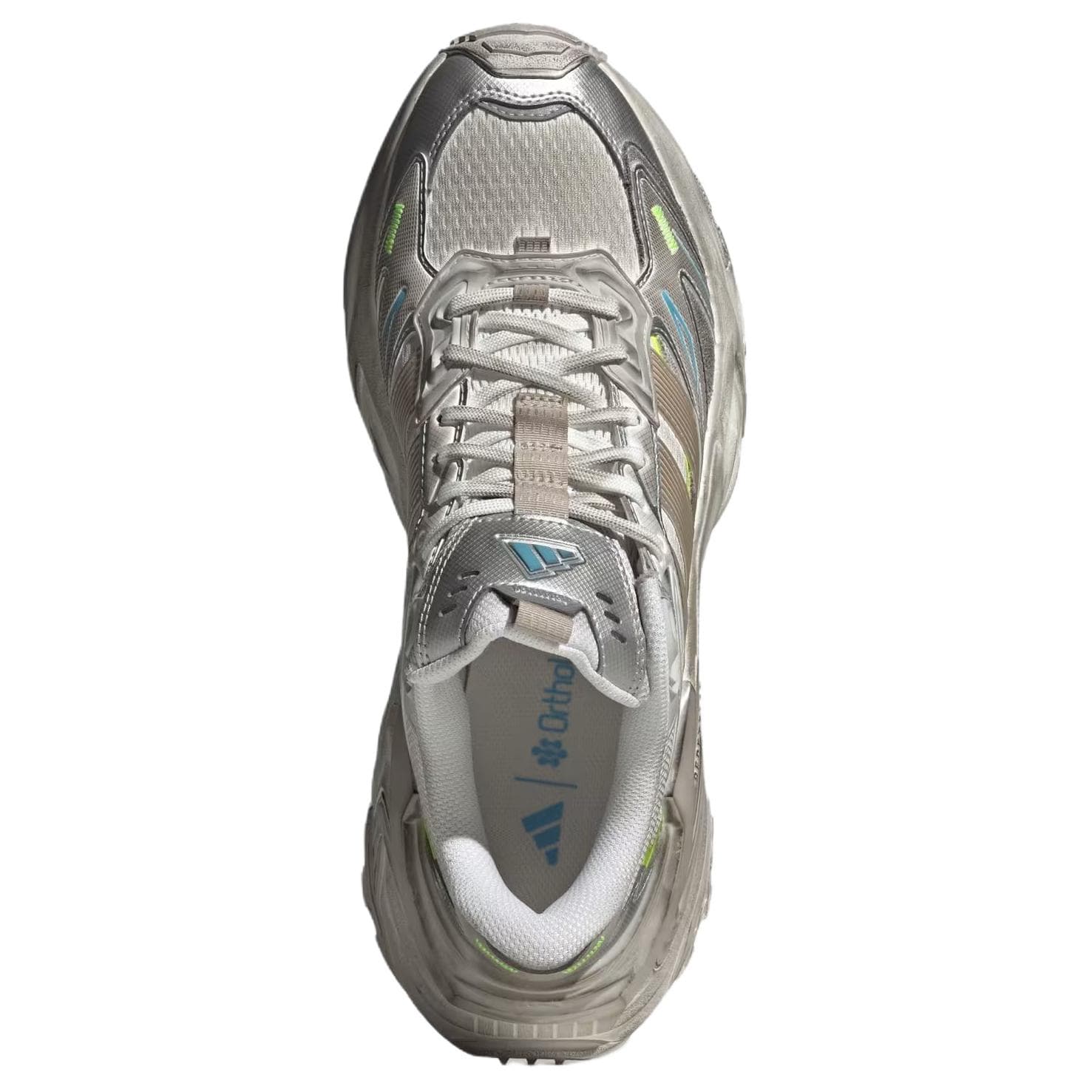 Кроссовки Adidas XLG STORM Low Топ Массивные кроссовки Унисекс Серебряный Коричневый белый - изображение 4