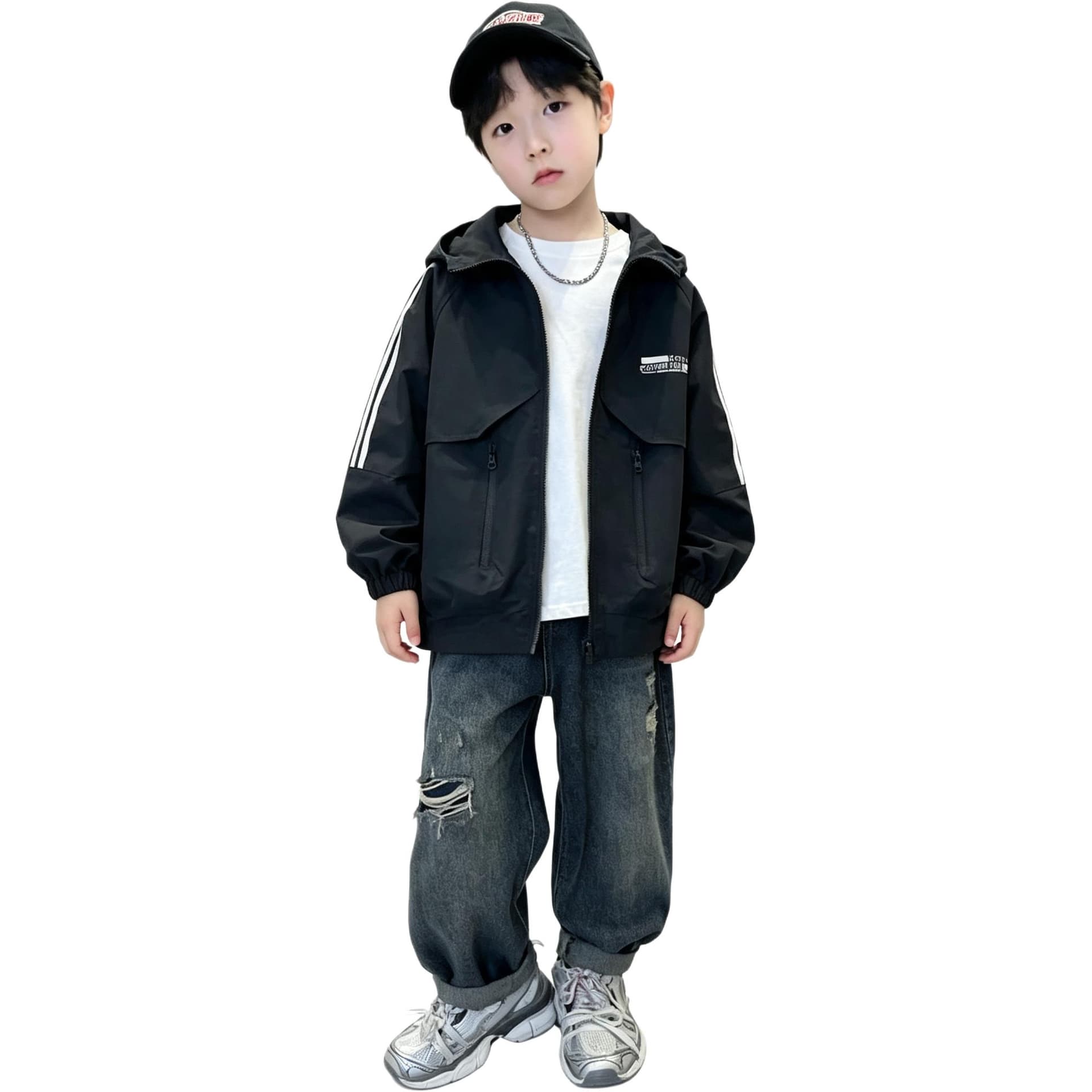 BOBBY ABLEY Черный Kids Куртки - изображение 1