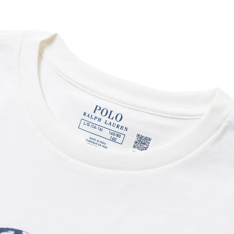 Футболка Polo Ralph Lauren T-рубашка SS26 Стандартный размер Детская - изображение 3