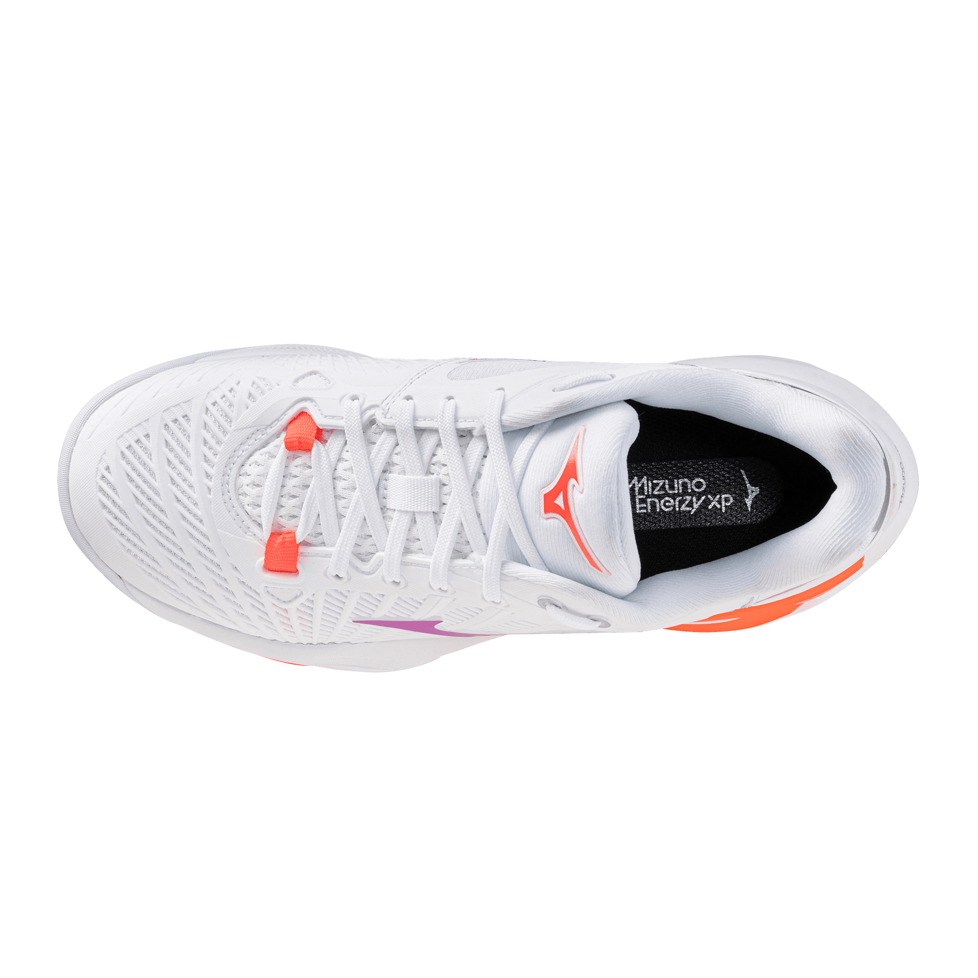 Кроссовки для тенниса Кроссовки для тенниса Mizuno NEO ACE низкий топ белый фиолетовый 61GA266102 женские - изображение 3