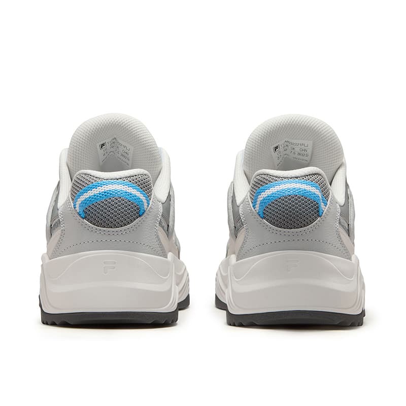 Кроссовки FILA FUSION TARANTO Melody Shoes Кеды для скейтбординга Низкий Топ Лунный Камень Серый Прозрачный Белый Мужской - изображение 5