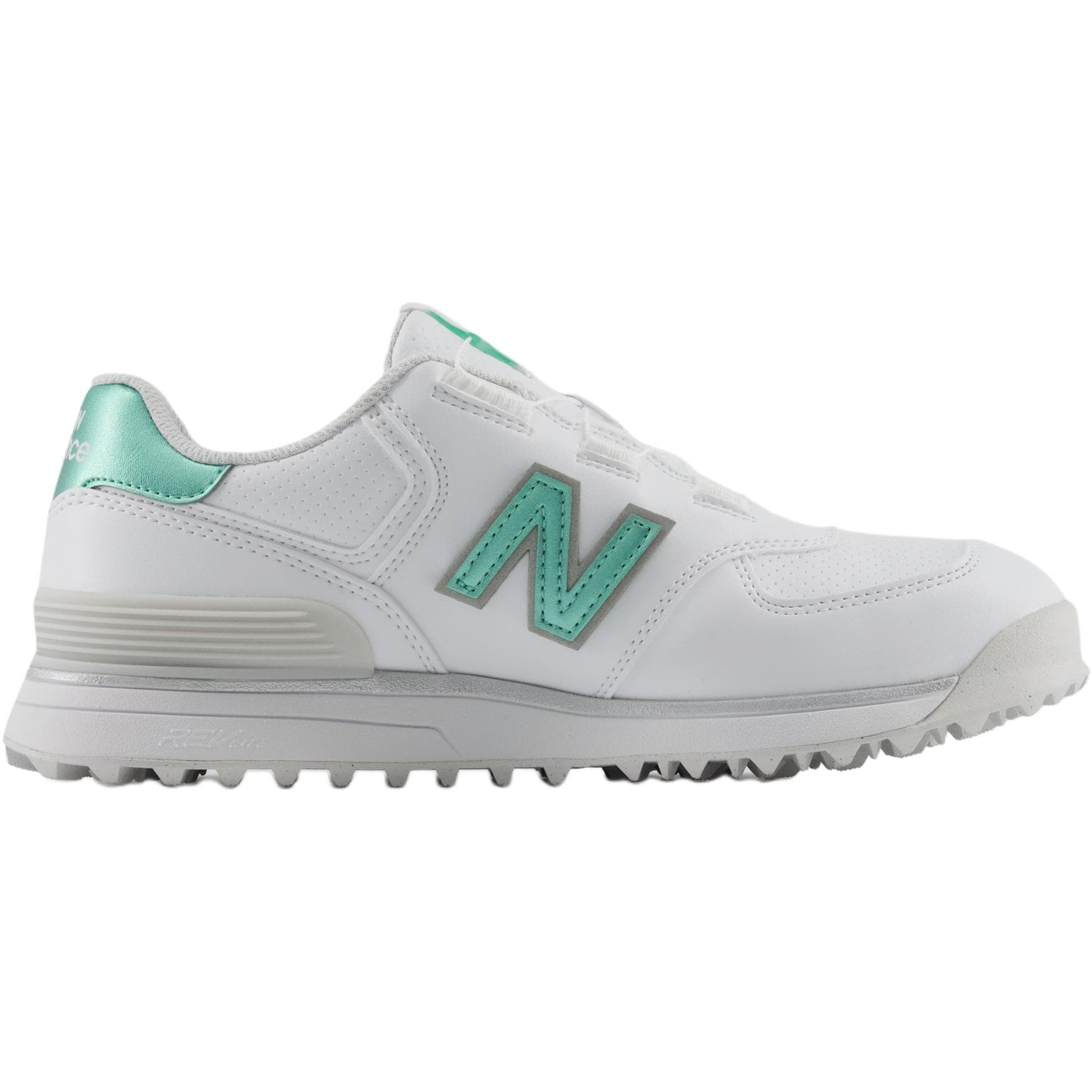 Кроссовки для гольфа New Balance NB 574 V4 Обувь для гольфа Low Топ Белый Женские - изображение 4