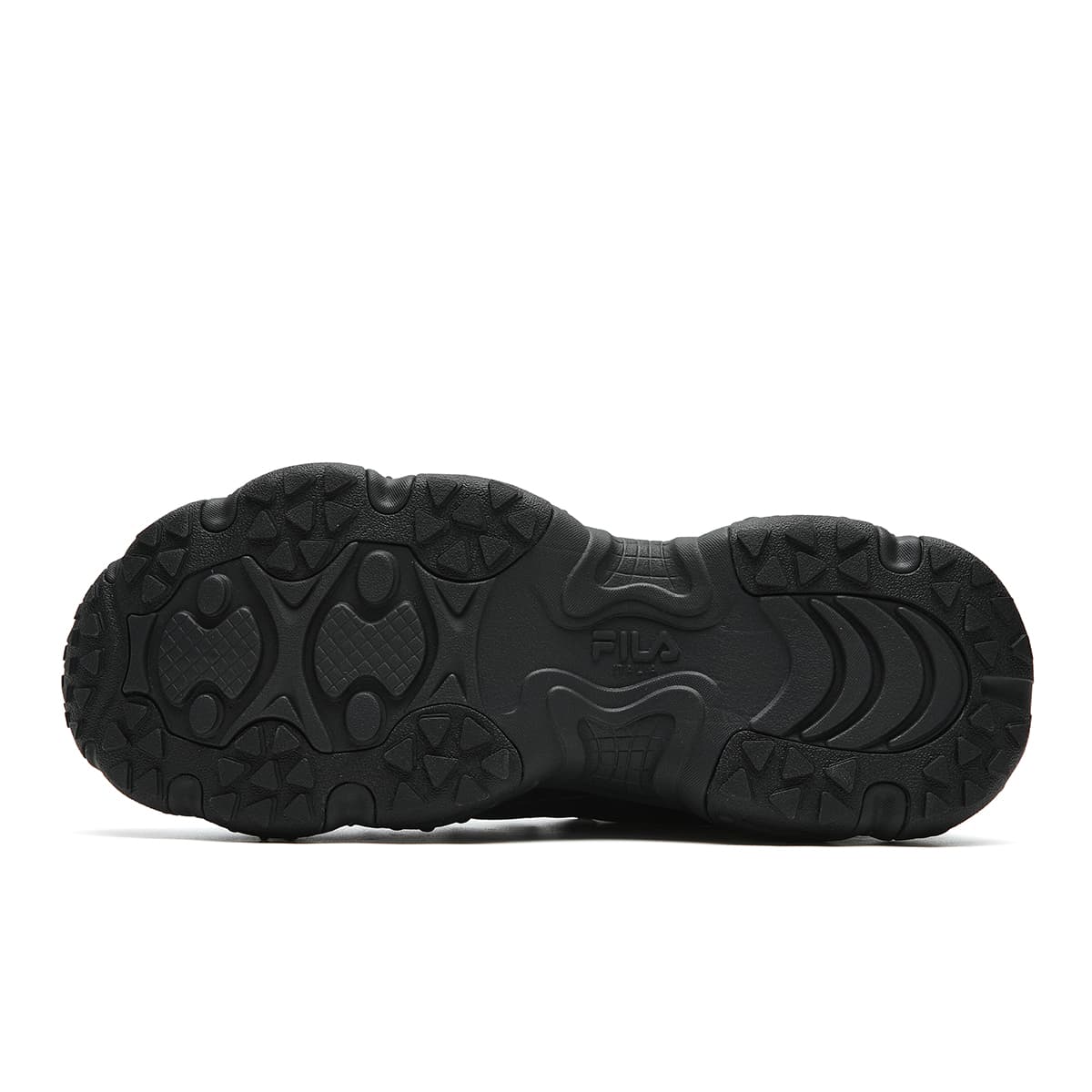 Кроссовки FILA FLUID 7 Низкие кеды массивные кроссовки Мужской Gallant Черный Черный песок Серый - изображение 6