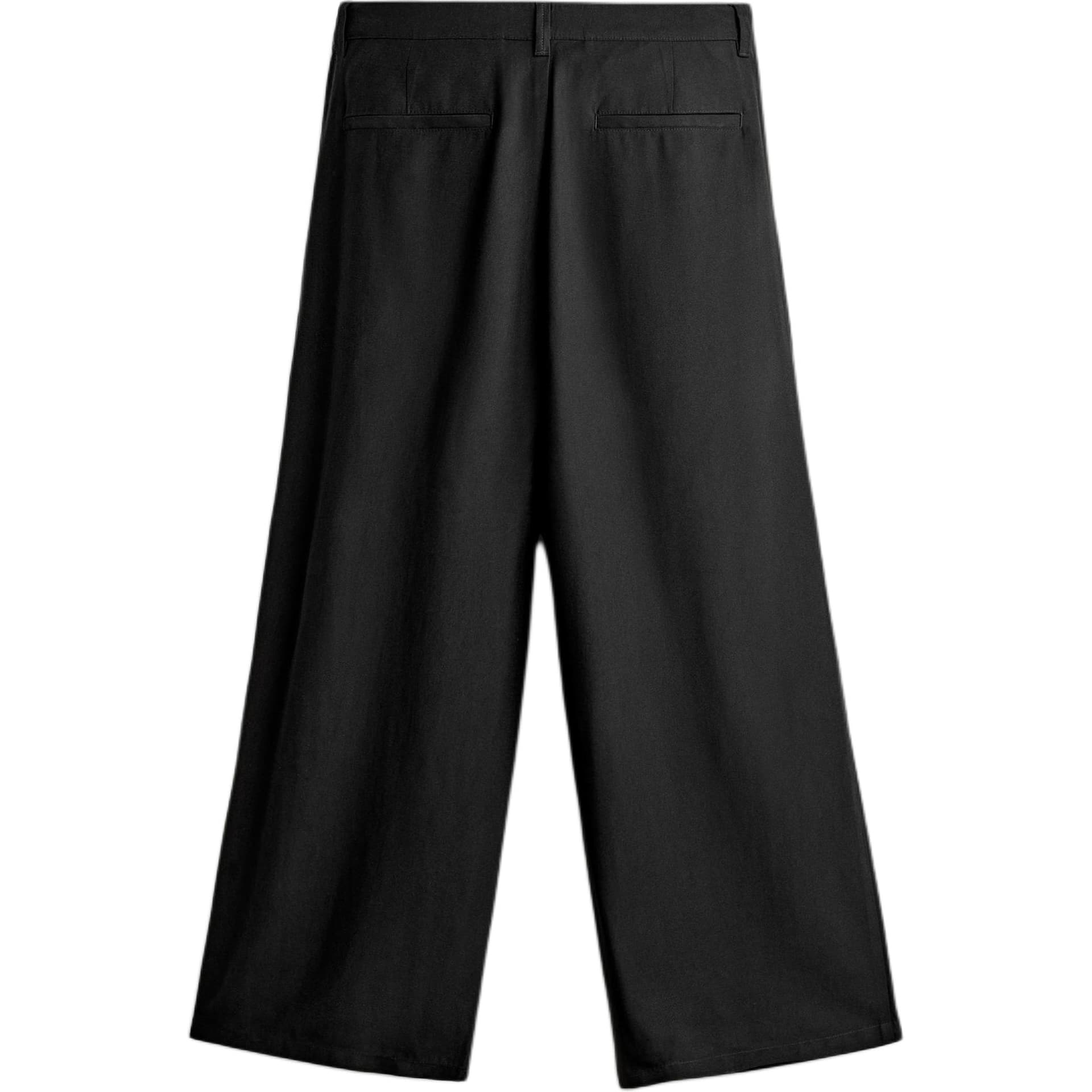 Штаны zara Черный мужской Повседневные брюки - изображение 2