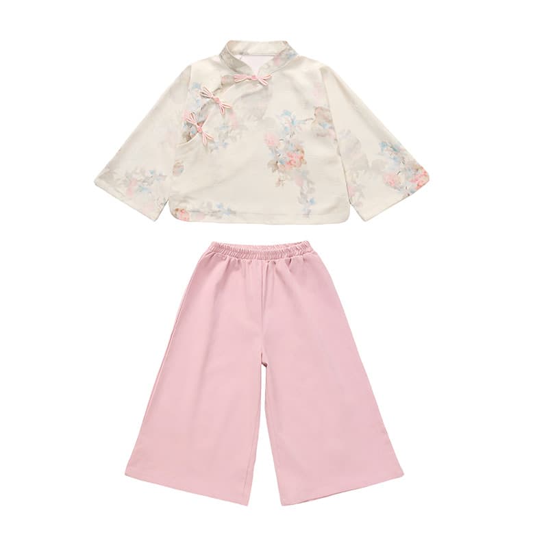 ATONGMU Розовый Kids Традиционные китайские костюмы - изображение 1