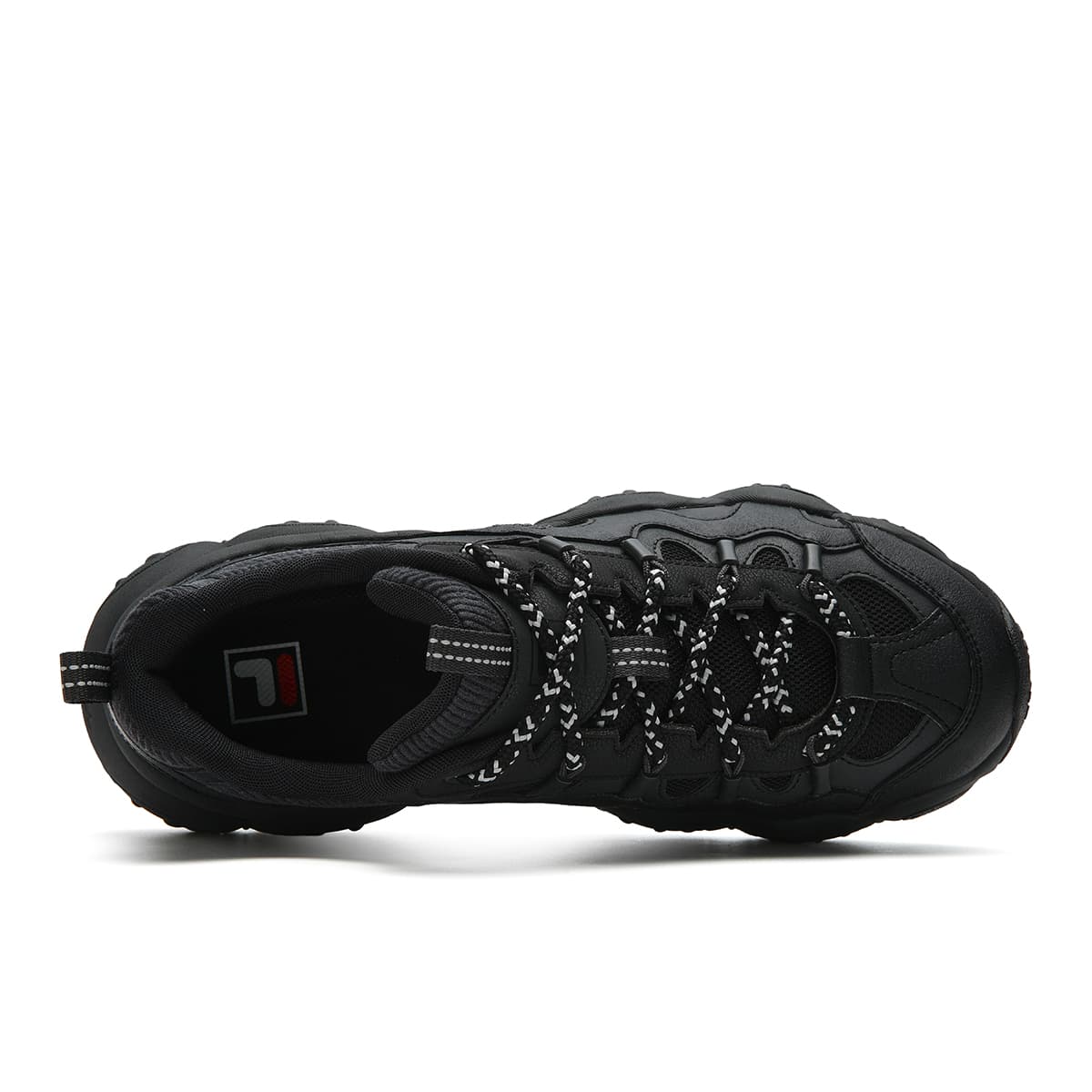 Кроссовки FILA FLUID 7 Низкие кеды массивные кроссовки Мужской Gallant Черный Черный песок Серый - изображение 4