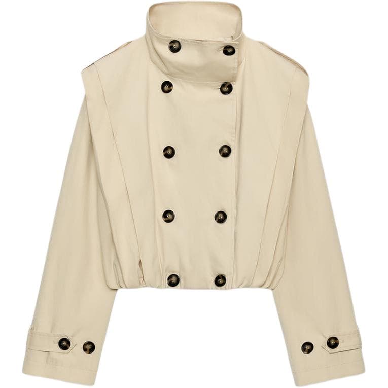 zara Песок Женские Тренч - изображение 1