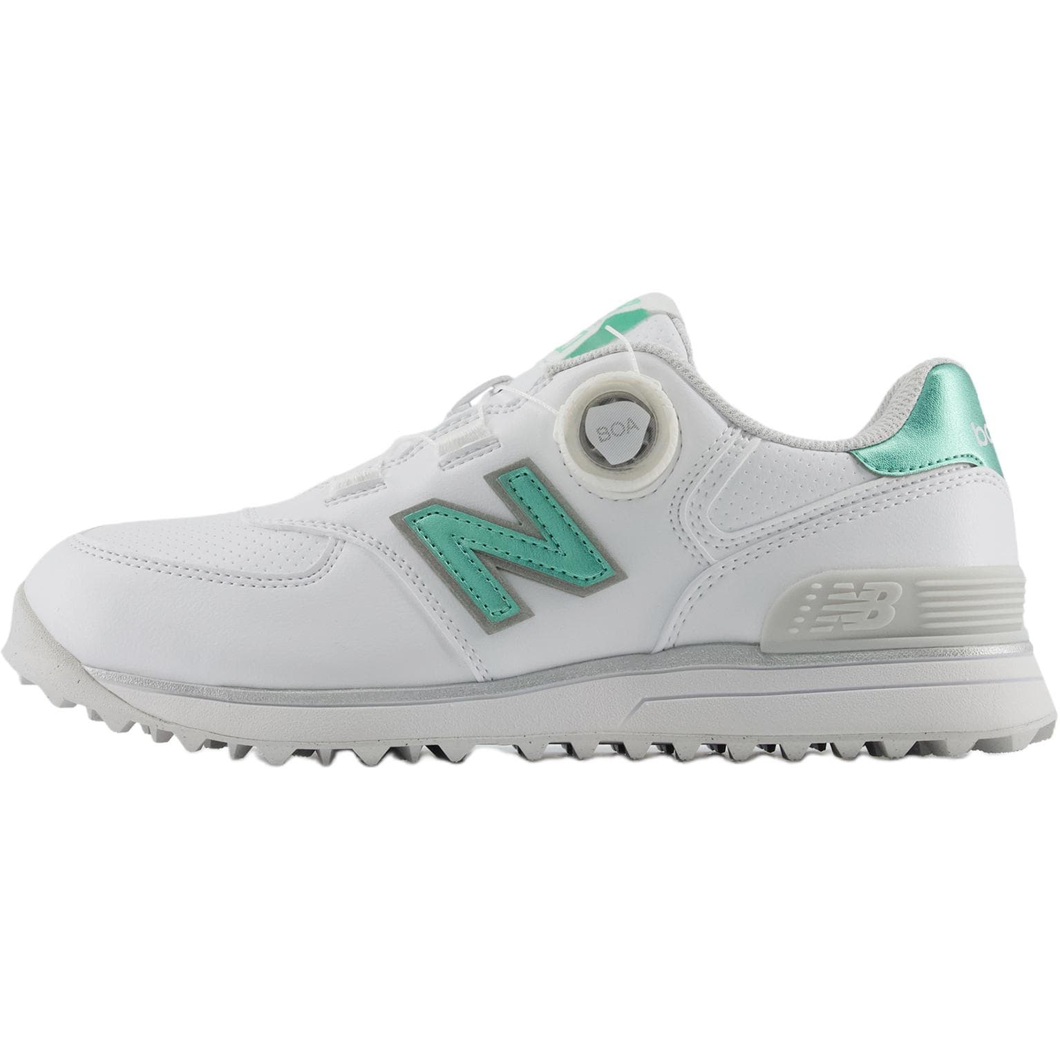 Кроссовки для гольфа New Balance NB 574 V4 Обувь для гольфа Low Топ Белый Женские - изображение 1