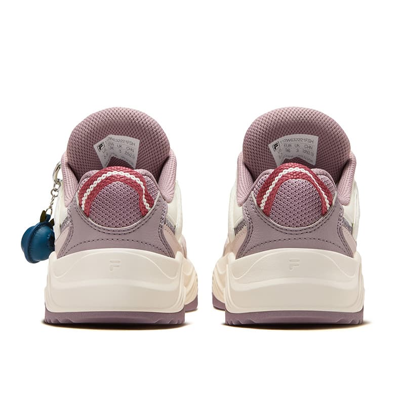 Кроссовки FILA FUSION TARANTO Melody Shoes Кеды для скейтбординга Низкий Топ Снег Тихий Розовый Женские - изображение 5