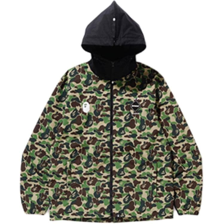 Куртка A BATHING APE Bape X FCRB ABC Separate Practice Jacket Green Camo - изображение 1
