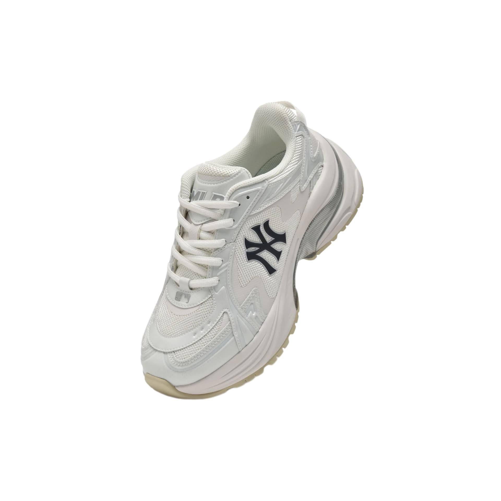 Кроссовки для бега mlb Curve Runner Low Топ Повседневные кроссовки для бега Унисекс Белый - изображение 3