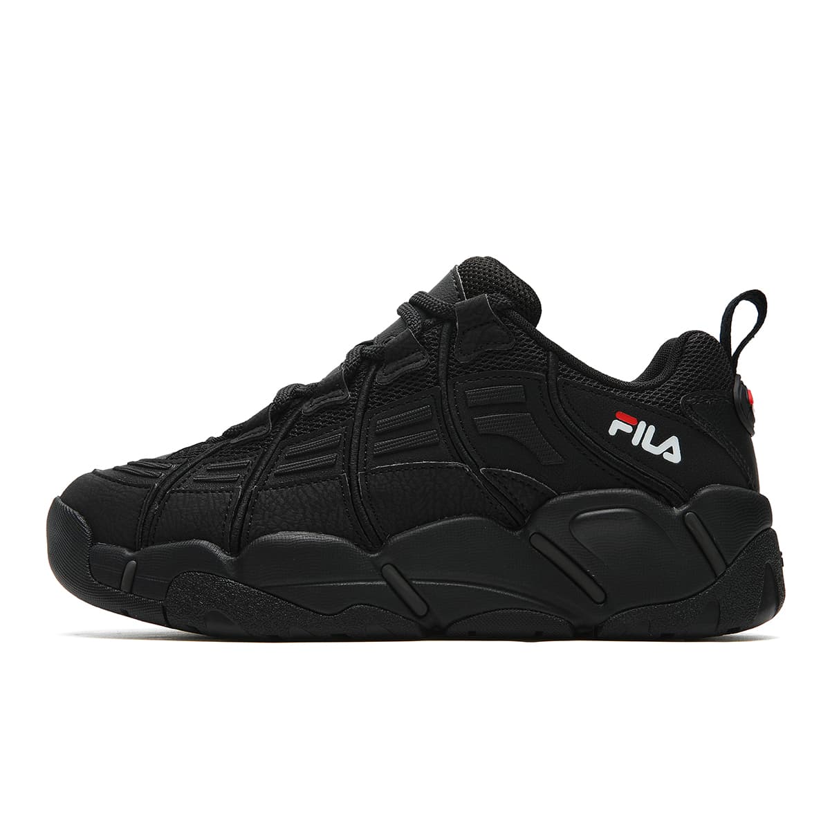 Кроссовки FILA Basket Массивные кроссовки Low Топ Черный мужской - изображение 1