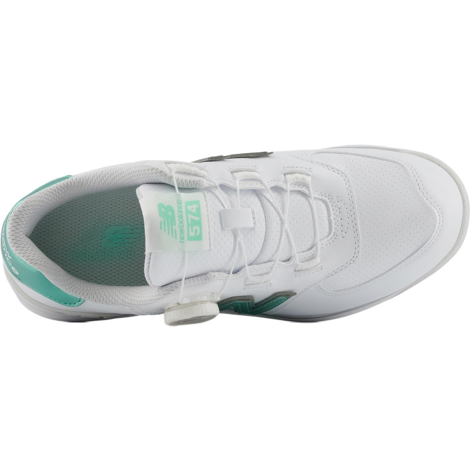 Кроссовки для гольфа New Balance NB 574 V4 Обувь для гольфа Low Топ Белый Женские - изображение 3