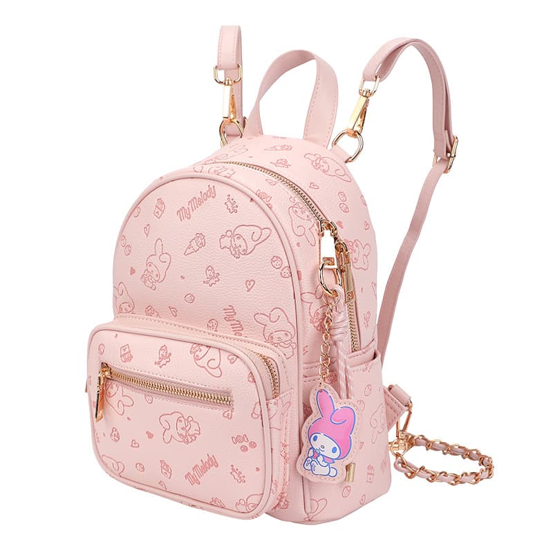 Рюкзак Sanrio Рюкзаки Peach Mist Soft Pink (Брелок Включен) Женские - изображение 3