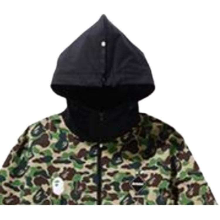 Куртка A BATHING APE Bape X FCRB ABC Separate Practice Jacket Green Camo - изображение 3