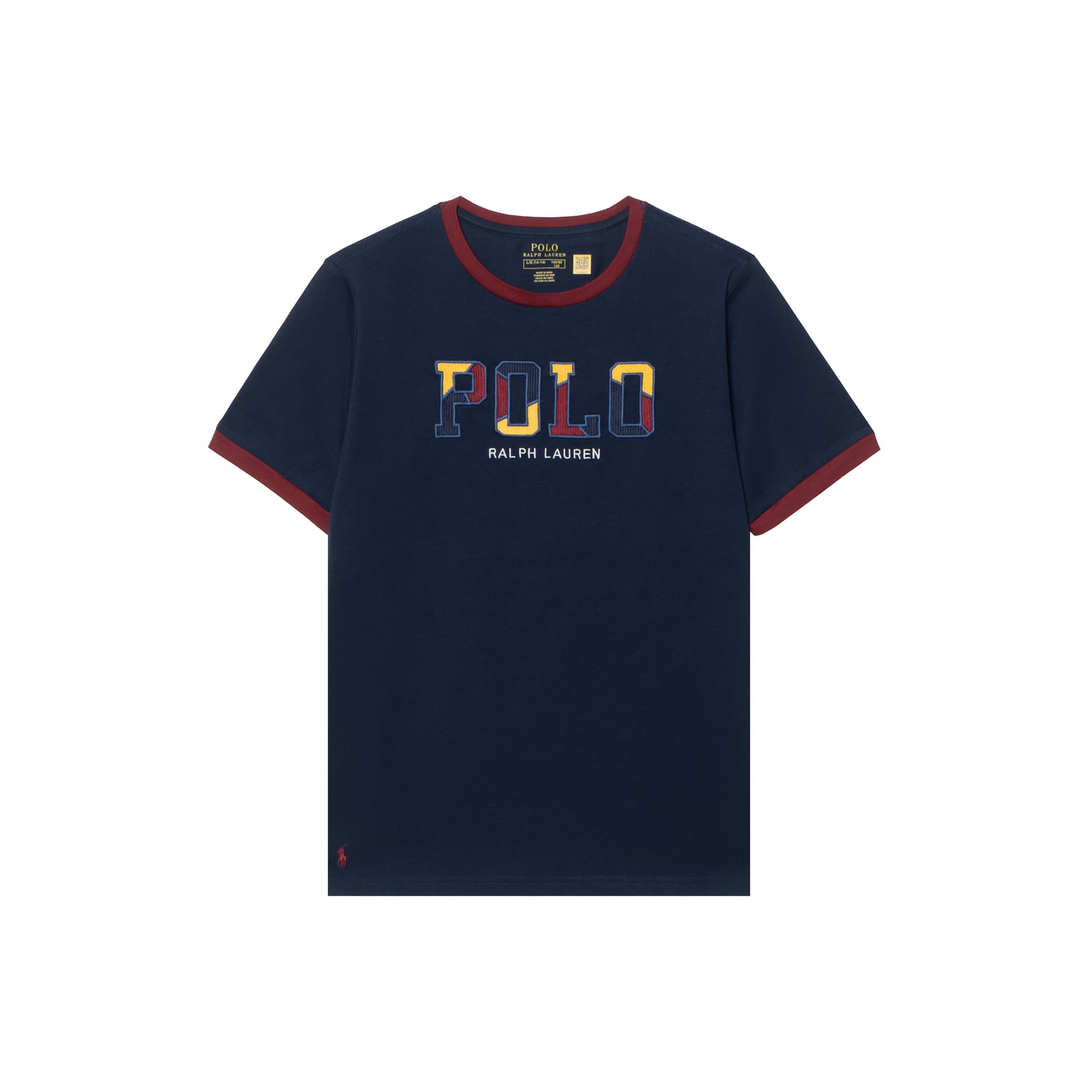 Футболка Polo Ralph Lauren T-рубашка синяя детская - изображение 1