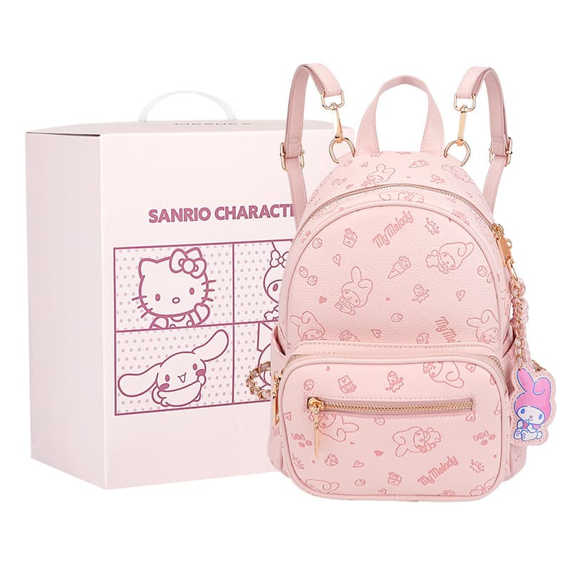 Рюкзак Sanrio Рюкзаки Peach Mist Soft Pink (Брелок Включен) Женские - изображение 1