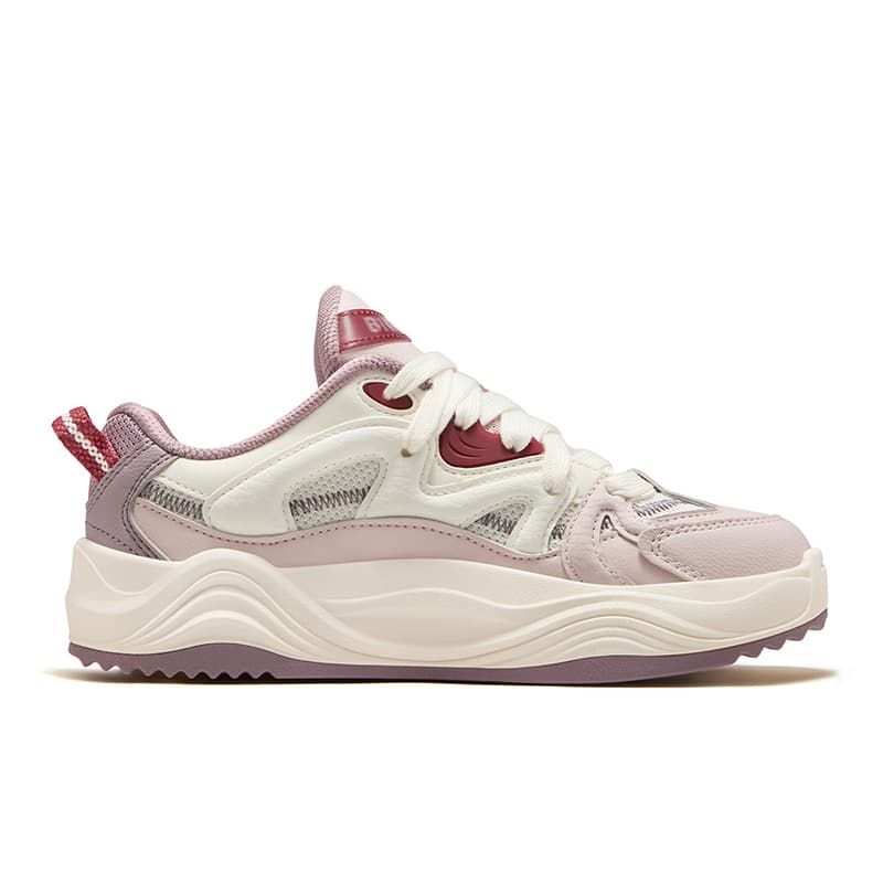 Кроссовки FILA FUSION TARANTO Melody Shoes Кеды для скейтбординга Низкий Топ Снег Тихий Розовый Женские - изображение 2
