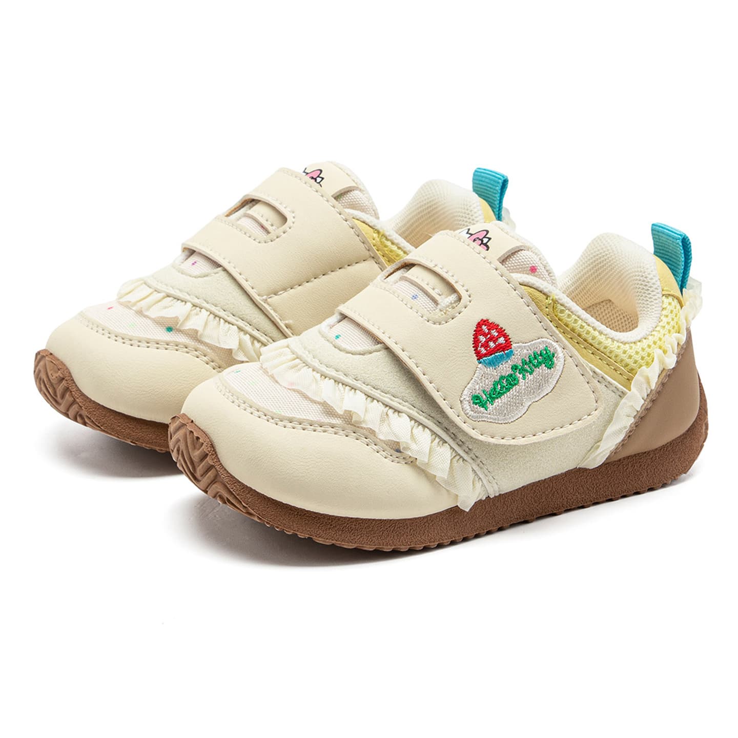 Кроссовки Санрио Hello Kitty Детские беговые кроссовки Low Топ Бежевый Для дошкольников - изображение 3