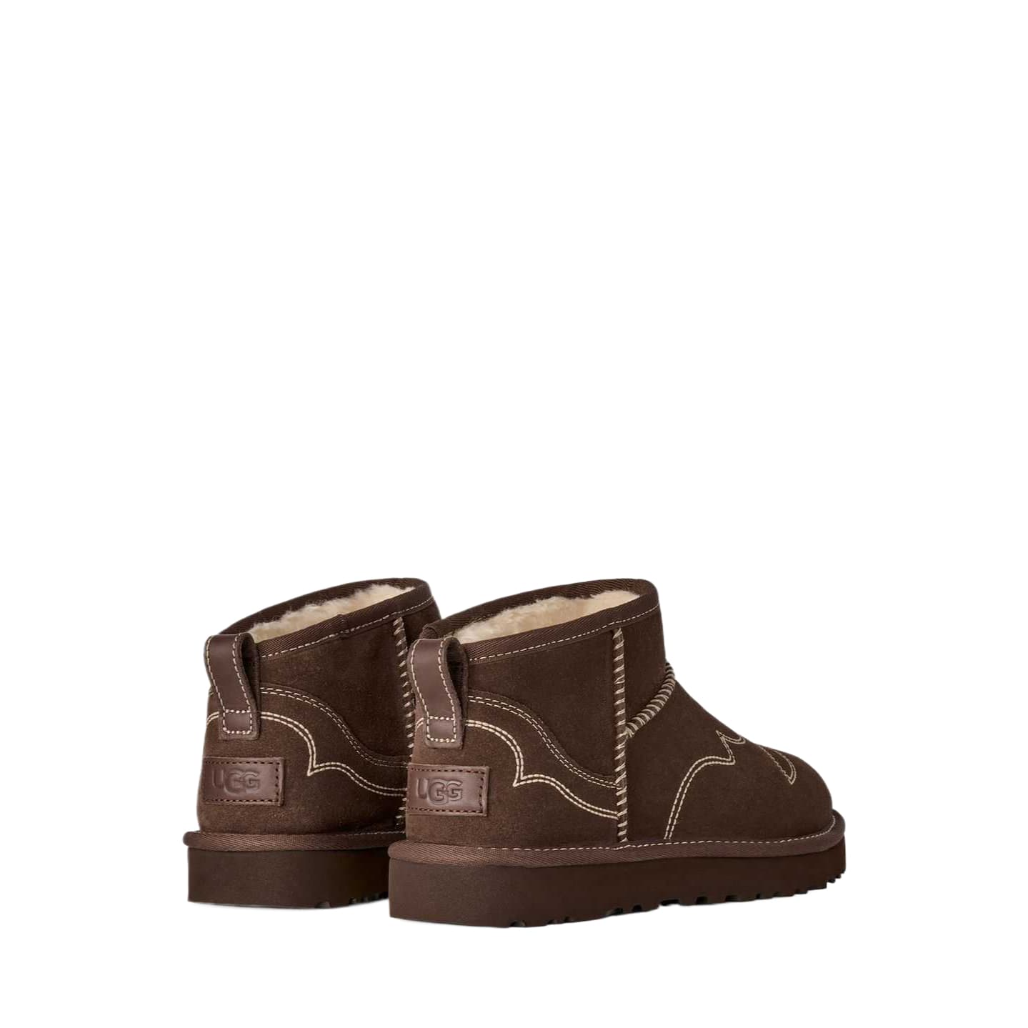 Сапоги ugg Classic Novelty Ботильоны Коричневый Женские - изображение 3
